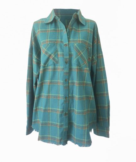 CAMISA OVERSIZE CUADROS